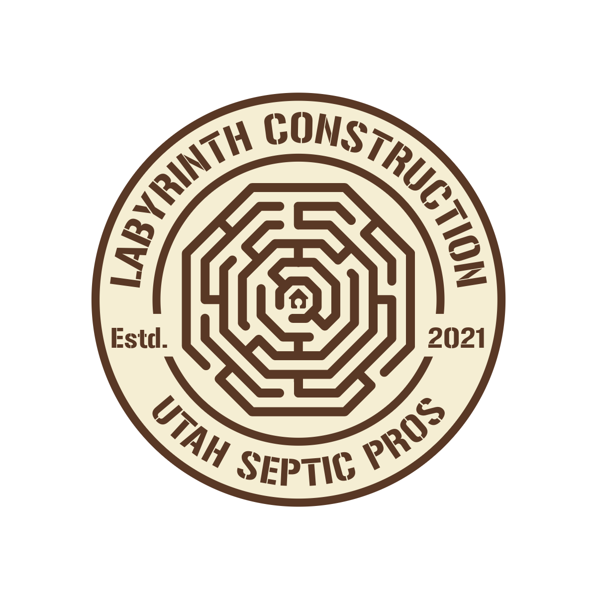 Labyrinth Construction / Utah Septic Pros logo